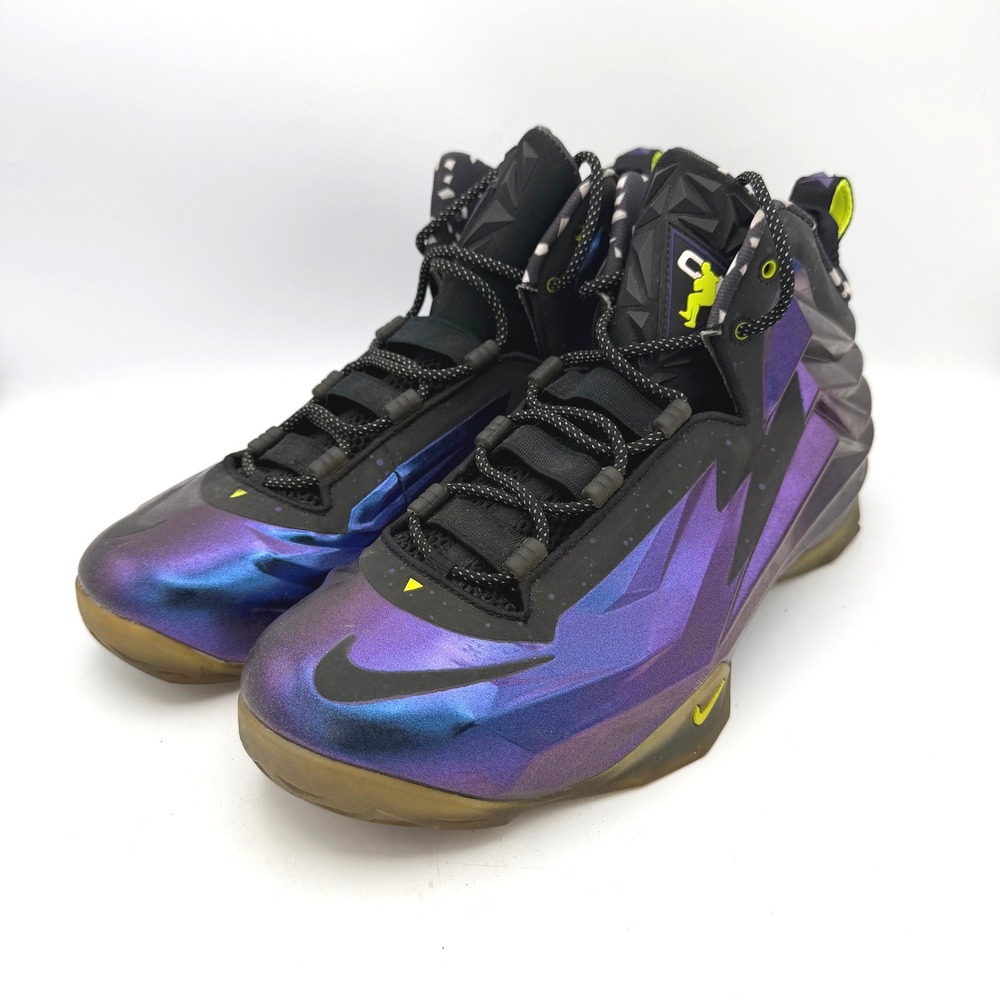 Nike Chuck Posite Cave Purple High Top 12 Basketball Shoes Iridescent Purple - Picture 4 of 10
